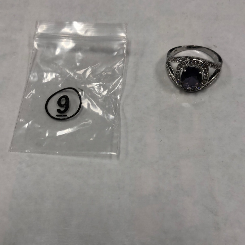 Size 9 Purple Stone Ring